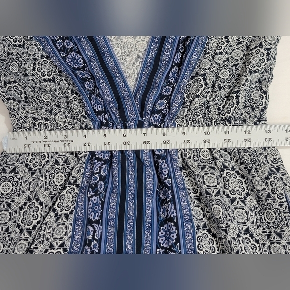 ONE THE LAND Hold Your Breathe Romper Women's Size Medium Floral Long Sleeve - Picture 8 of 14